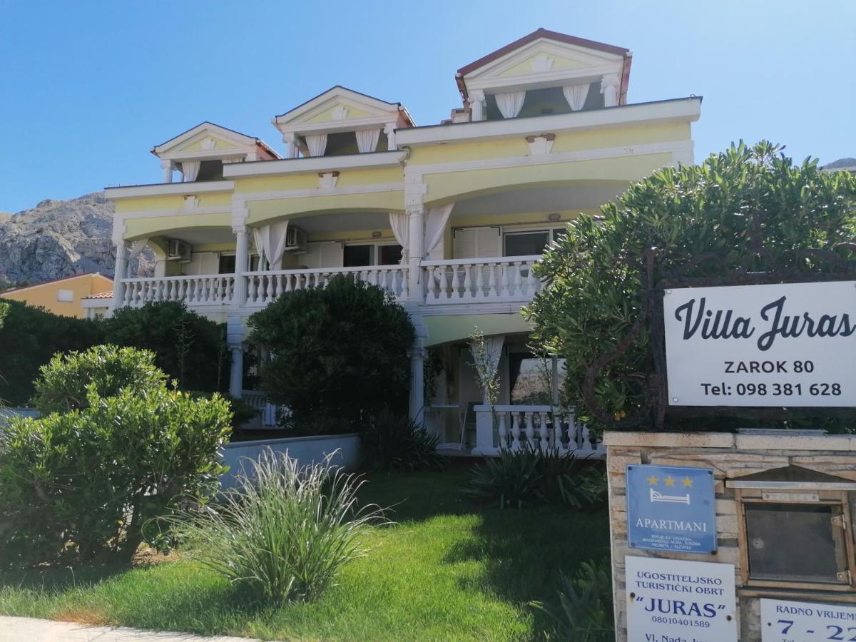 Studio Apartman Villa Juras Baška Exteriör bild